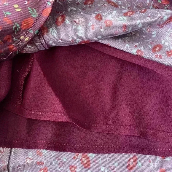 🆕Senlis Whispy Rose Michele Puff Sleeve Top S🆕 - Picture 13 of 15